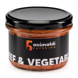 Animaldi Hundefutter aus Rindfleisch und Gemüse - Premium