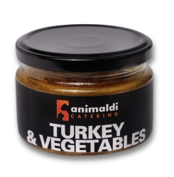 Animaldi Hundefutter mit Pute und Gemüse - Premium