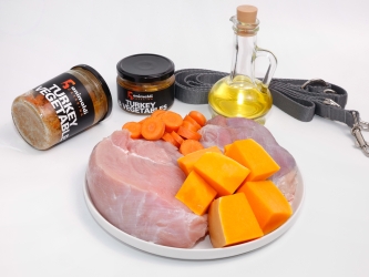 Animaldi Hundefutter mit Pute und Gemüse - Premium