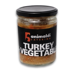 Animaldi Hundefutter mit Pute und Gemüse - Premium