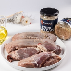 Animaldi Katzenfutter aus Schweinefleisch - Premium